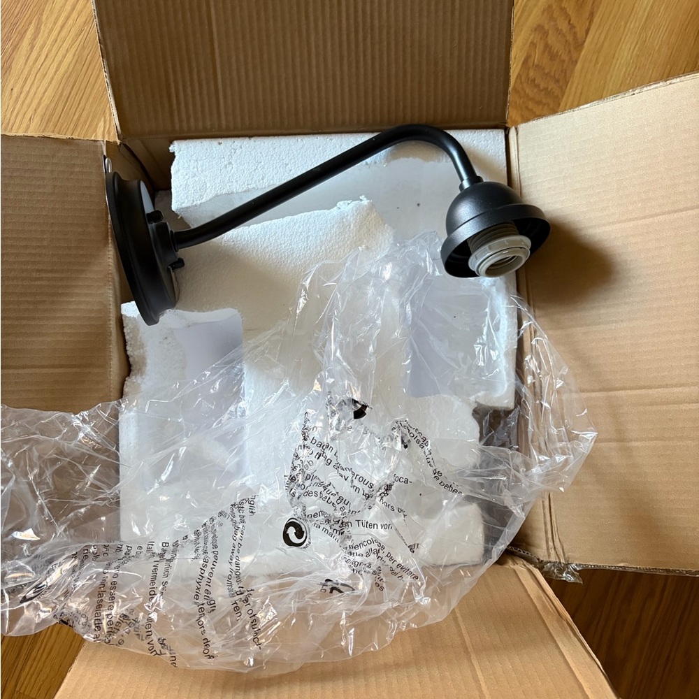 Black Wall Sconce Light Fixture